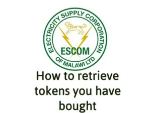 How to retrieve Escom Tokens